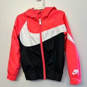 Nike Pink/Black/White Windbreaker